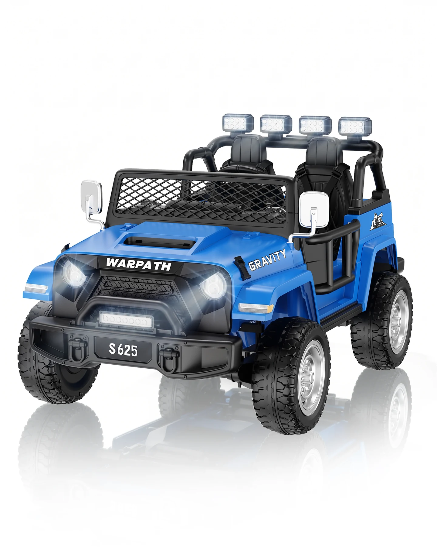Blue Little Haven kids ride-on toy car